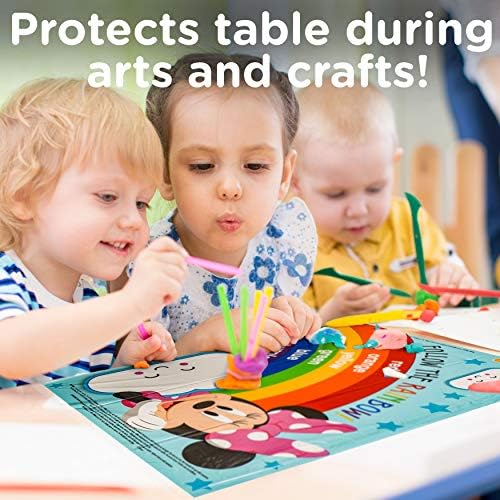 Neat Solutions Disney Minnie Mouse Table Topper Disposable Stick-on Placemats - Image 5