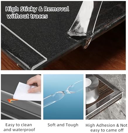 Edge Corner Protector Baby Proofing, Soft Clear Furniture Table Corner Guard & - Image 2