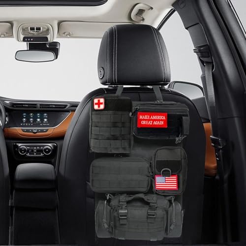 Tactical Car Seat Back Organizer, Tactical Molle Seat Back Organizer by Unknown