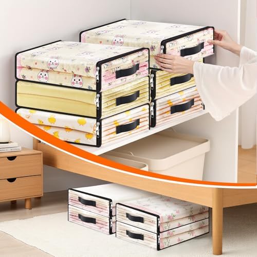 SpaceWhisper Clear Sheet Storage Bags, 8 Pack, 15.7 x 13.8 x 3.9 in - Image 7