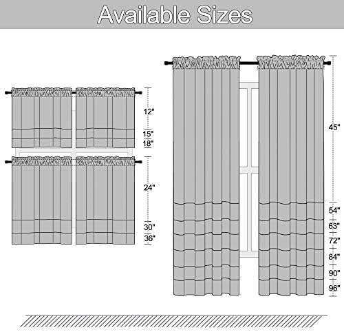DONREN 15 Inch Blackout Valances - Image 7