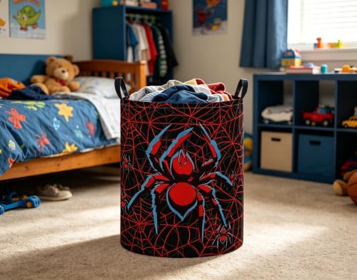 Baby Laundry Basket Baby Nursery Hamper Kids Laundry Basket Toy Storage Bin - Image 4
