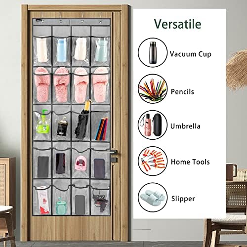 Over Door Hanging Water Bottle Holder Cup Organizer - Image 2