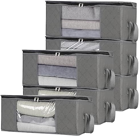 Storage Clothes Bins Closet Bags: Containers Organizer Bag Boxes Clothing Bin by Sodynee
