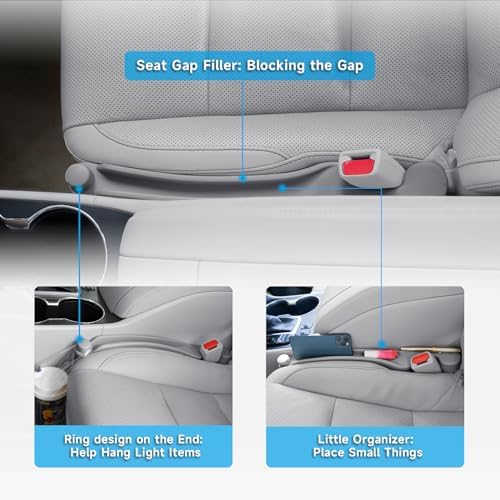 Givifive Car Seat Gap Filler 2Pack 3IN1 Organizer - Image 3