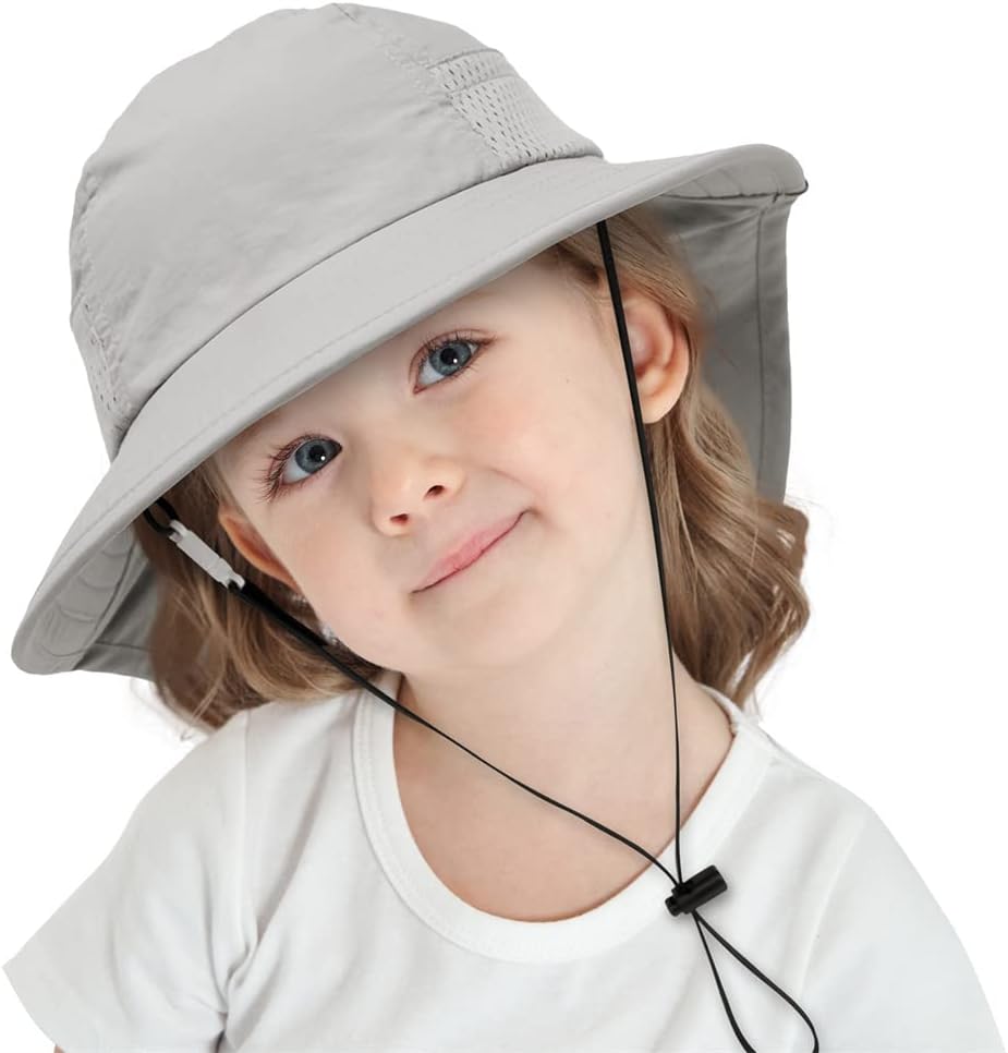 Baby Sun Protection Hat for Infant Toddlers Boys Girls UPF 50+ Sunhat for Outdoor Beach Swim