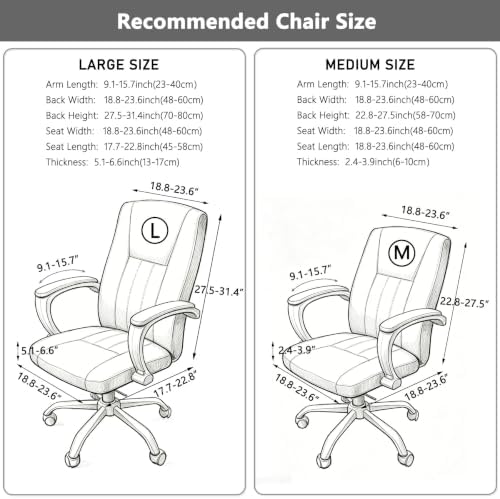 Melaluxe Office Chair Cover - Image 5