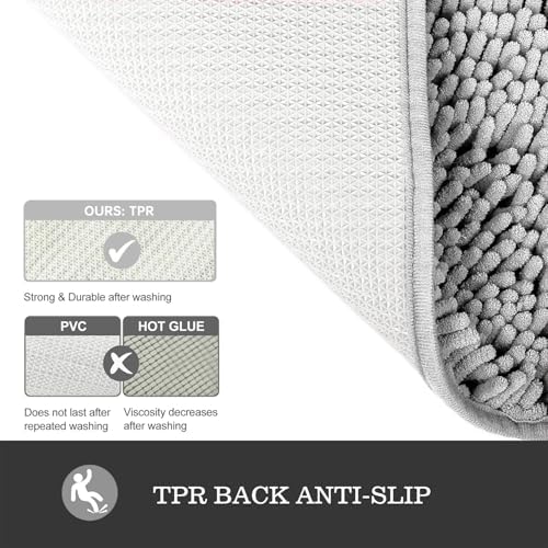 Yeaban Toilet Rugs U-Shape 20"x24" - Image 4