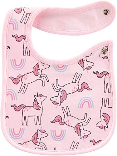 Simple Joys by Carter's Baby Girls' 7-Pack Teething Bibs - Image 2