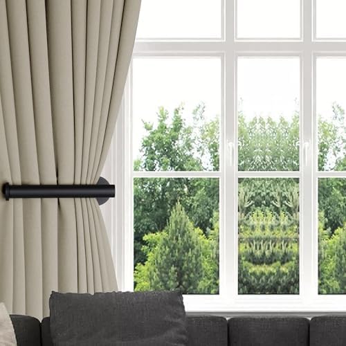 Yagoo 4 Pcs Adhesive Curtain Holdbacks, Screw-in Curtain Tiebacks - Image 6