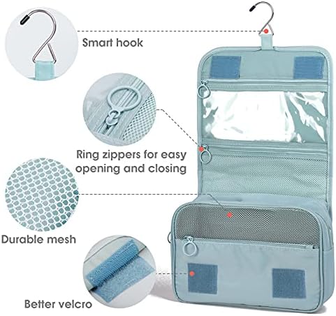 Narwey Small Hanging Travel Toiletry Bag - Image 5