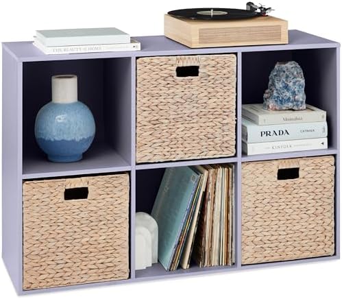 Best Choice Products Kids Bookcase 6-Cube Storage Organizer, 13.5in Shelf by Unknown