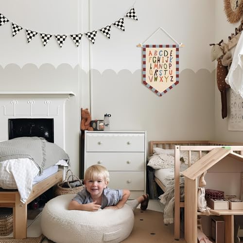 Toddler Room Decor, ABC Alphabet Posters Wall Pennants Banners - Image 4