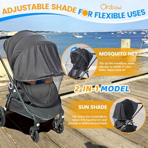 Orzbow Baby Mosquito Net for Stroller - Image 3
