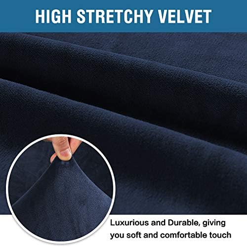 H.VERSAILTEX Stretch Velvet Sofa Covers Large Couch Covers Sofa Slipcovers - Image 3