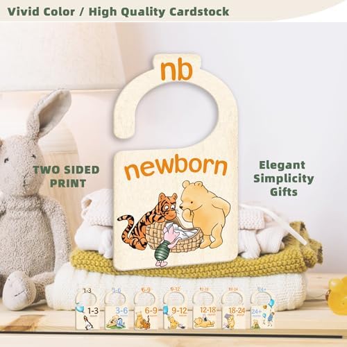 JMOST Pooh Bear Baby Closet Dividers - Image 3