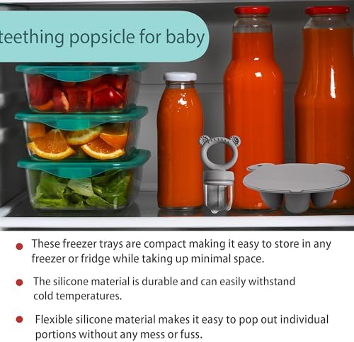 BigSpinach Silicone Baby Food Freezer Tray - Image 5