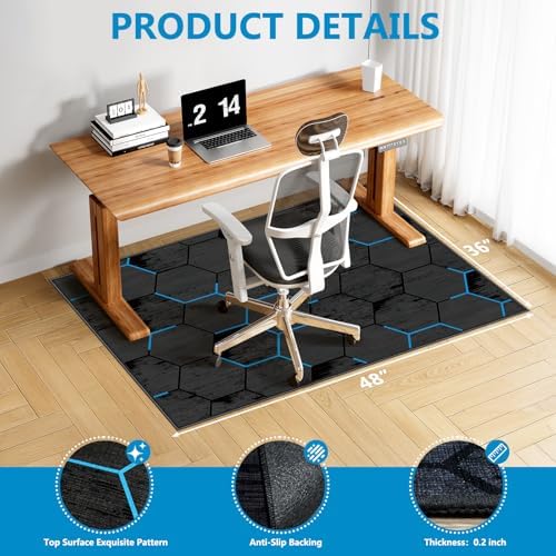 Office Chair Mat for Hardwood Floor & Tile Floor - Image 2