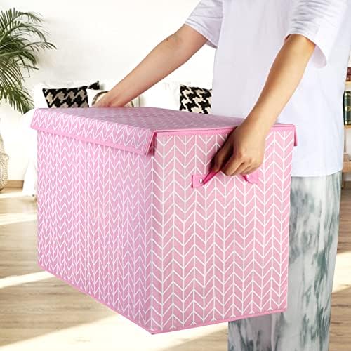 Large Toy Storage Box Chest for Kids, Sturdy Toy Box Bin Baskets - Image 5