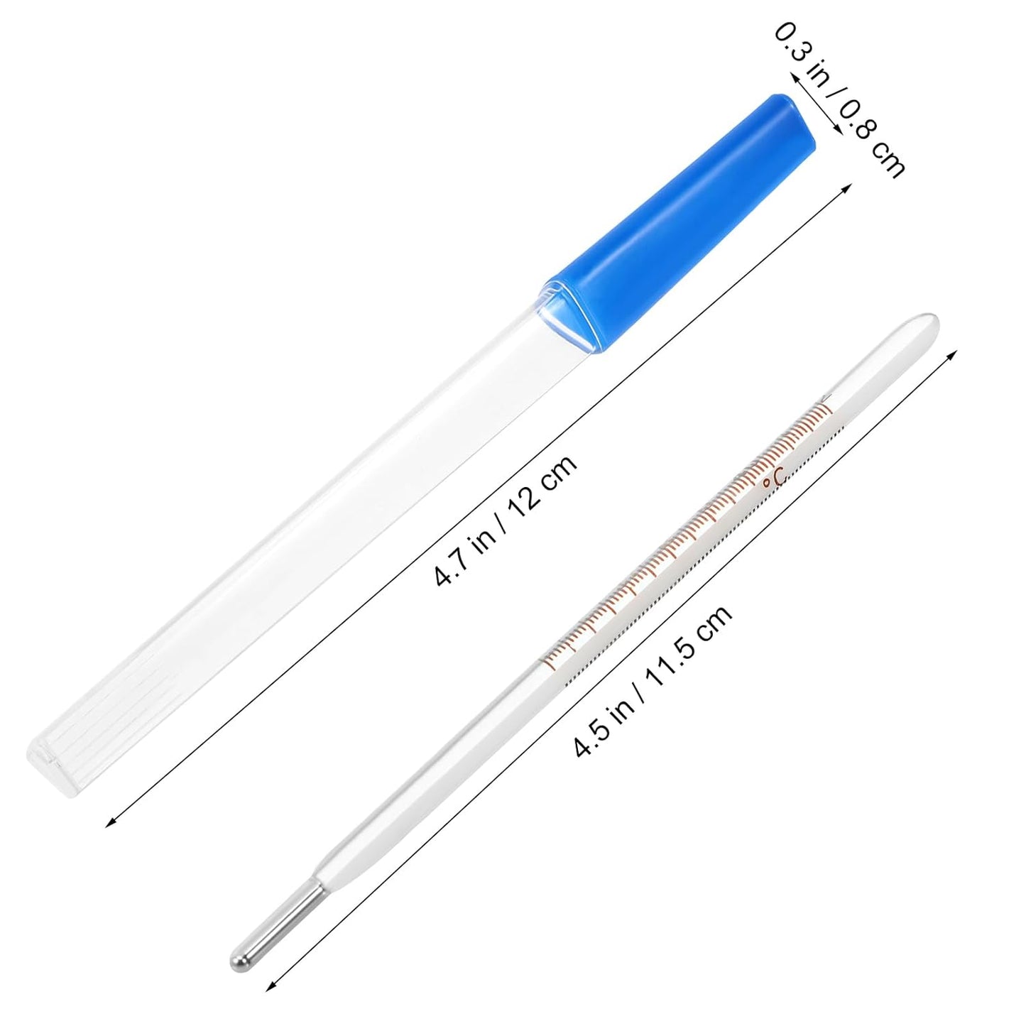 Glass Oral Temperature Measurement Classic Digital Temperature Measurement Accurate Temperature Measurements for Families
