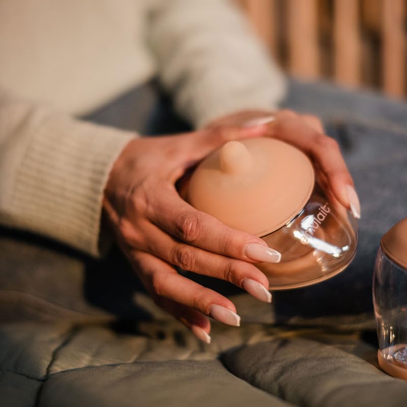 Anatomy Baby Bottle – Breast-Shaped, Natural Flow Nipple with Anti-Colic Valve – Closest to Breastfeeding for Newborns & Infants, Rich, Shape 5