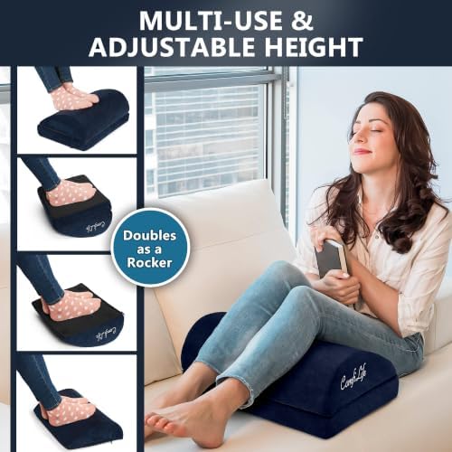 ComfiLife Foot Rest for Under Desk at Work – Adjustable Desk FootRest for - Image 6