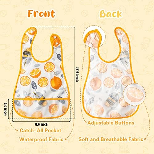 R HORSE 5Pcs Baby Feeding Bibs - Image 3