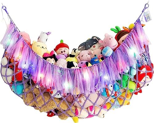 Large Stuffed Animal Net or Hammock by Amdermi
