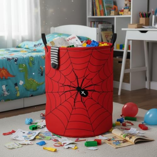 Baby Laundry Basket Baby Nursery Hamper Kids Laundry Basket Toy Storage Bin - Image 4