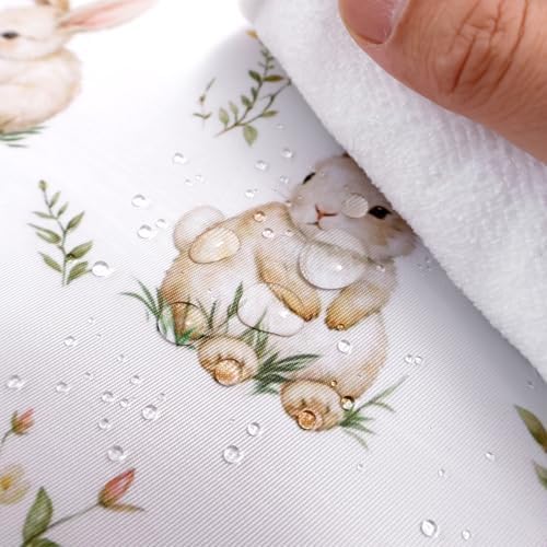 Baby Splat Mat for Under High Chair, 51 x 51 Inch - Image 5