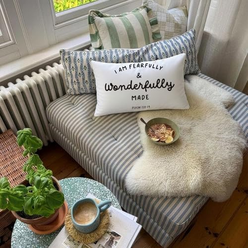 Bible Verse 12x20 Pillow Cover for Christian Nursery Decor - Image 6