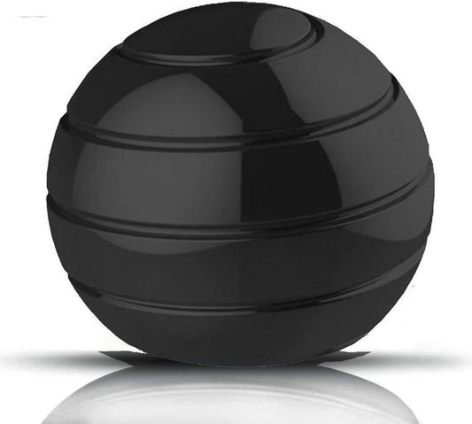 Kinetic Desk Toy,Optical Illusion Metal Fidget Spinning Ball,Office Executive Stress Relief Spinner Toys for Adults & Kids