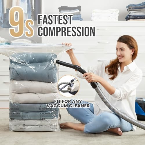 TAILI 6 Pack Vacuum Storage Bags, Jumbo Cube - Image 4
