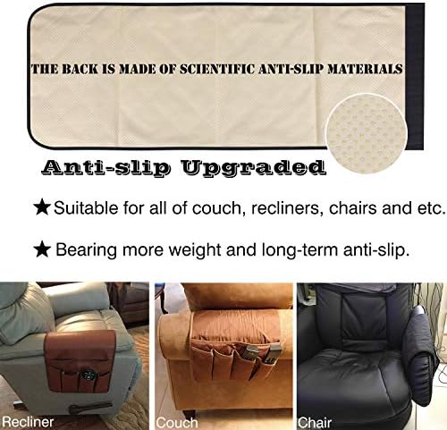 Teniux Armrest organizer GRS Certified Non-Slip Remote Control Holder - Image 3
