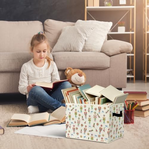 Vintage Nutcracker Christmas Storage Box - Image 5