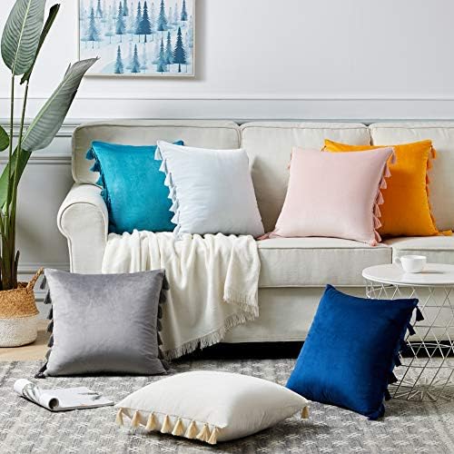 Fancy Homi Pack of 2 Boho Decorative Throw Pillow Covers - Image 6