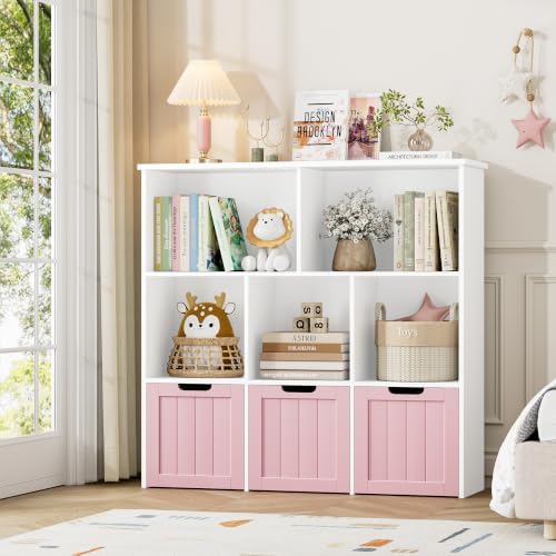 FOTOSOK Storage Organizer with Movable Drawers, Organizer by FOTOSOK