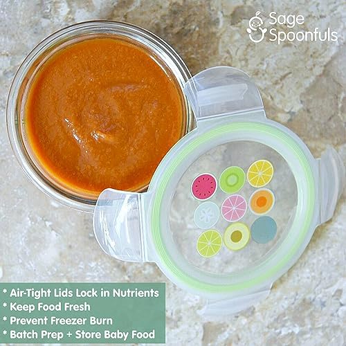 Sage Spoonfuls Glass Baby Food Containers - Image 6