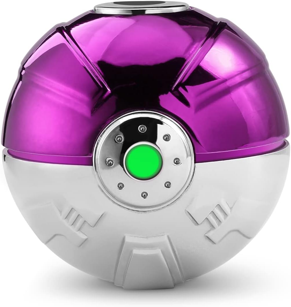 Cool Stress Ball Fidget Spinner Toys Metal, Ball Finger Hand Spinner Gifts for Kids Adults, Sensory Fingertip Gyro Toys Spinning for Anti Anxiety Stress Relief, Desk Toys for School Office