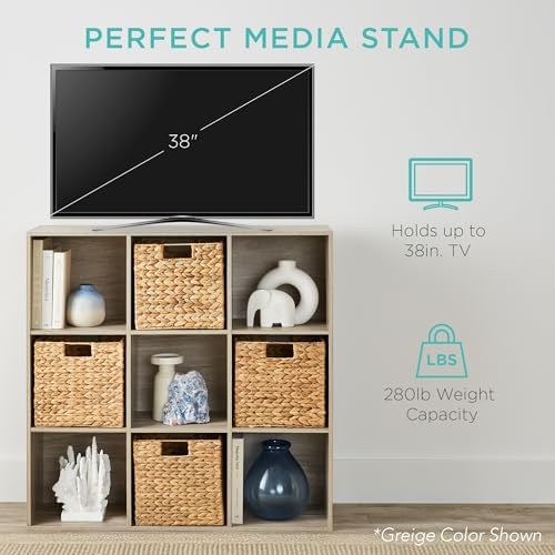 Best Choice Products Kids Bookcase 9-Cube Storage Organizer, 13.5in Shelf - Image 5