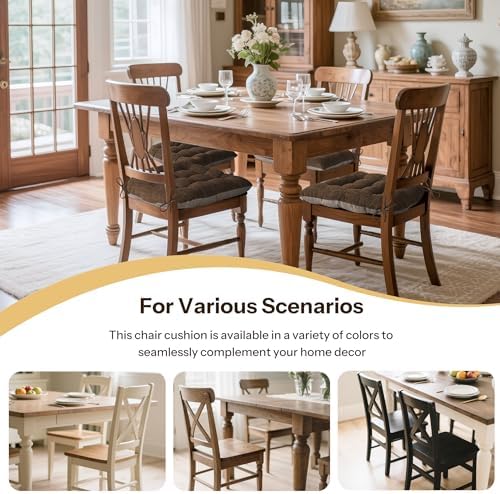 Chair Cushions for Dining Chairs Set of 4 - Image 5