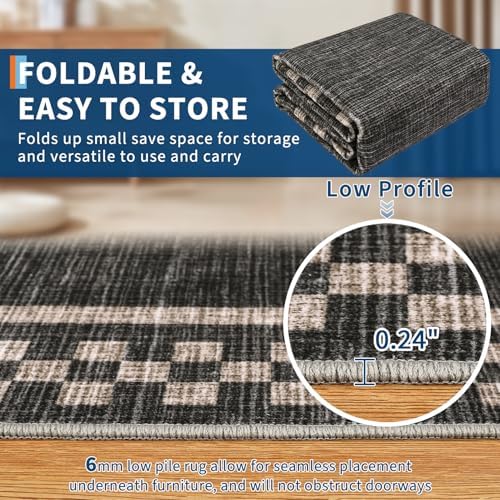 GarveeHome Runner Rug 2x6 for Kitchen Non Slip Washable Hallway Runner Rugs - Image 4