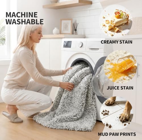 ILANGO Bathroom Rugs 36" × 24", Extra Soft Absorbent Microfiber Bath Rugs - Image 3