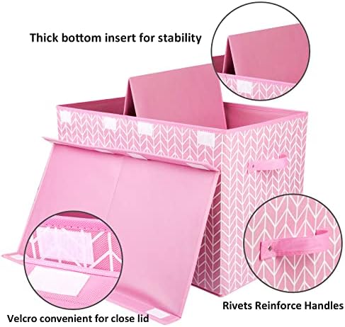 Large Toy Storage Box Chest for Kids, Sturdy Toy Box Bin Baskets - Image 3