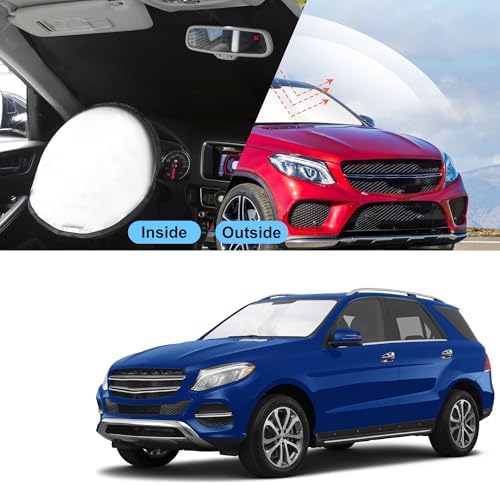 TINGLU Sun Shade for Mercedes Benz GLE-Class 2012-2019 Accessories Windshield - Image 6
