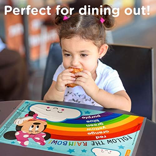 Neat Solutions Disney Minnie Mouse Table Topper Disposable Stick-on Placemats - Image 7