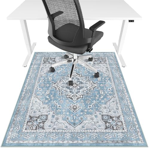 Office Chair Mat for Hardwood Floor & Tile Floor by LreedyMat