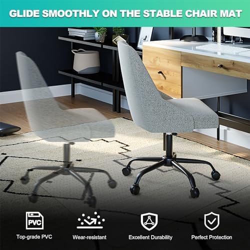 Thickened Chair Mat for Carpet- Low Pile Carpet Protector for Office Computer - Image 5