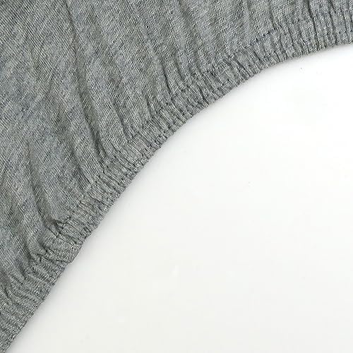 HonestBaby Organic Cotton Fitted Bassinet Sheet, One Size - Image 3