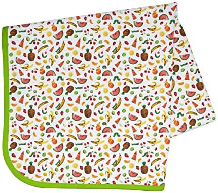 BapronBaby Eric Carle Tropical Fruit Waterproof Splash Mat Floor Cover - Image 2